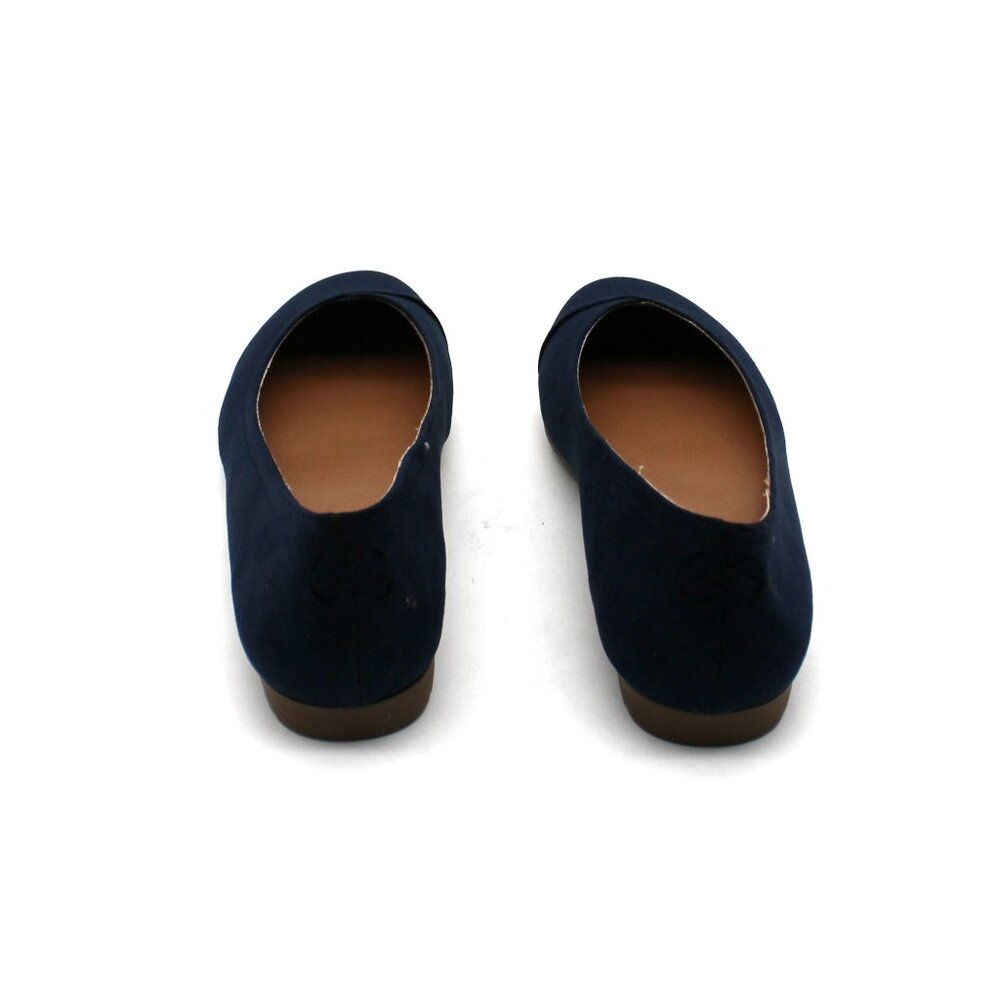 STYLE & COMPANY Womens Navy Padded Lydiaa Round Toe Slip on Ballet Flats - Picture 7 of 7